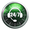 Firefly Icon for 24 - 7 support on white background 45840